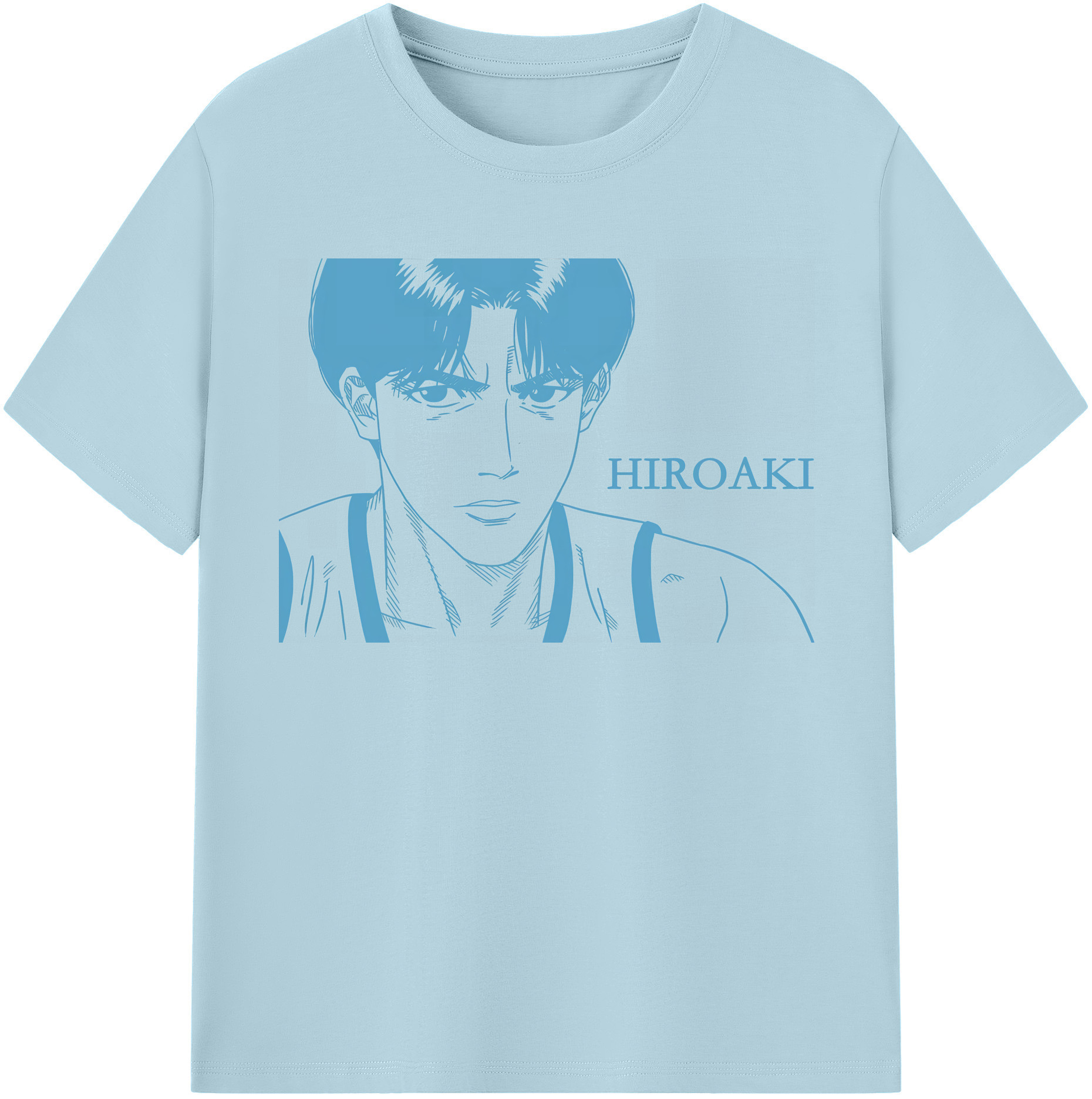 SLAM DUNK／スラムダンク 綿100％半袖Tシャツ（フロントプリント）